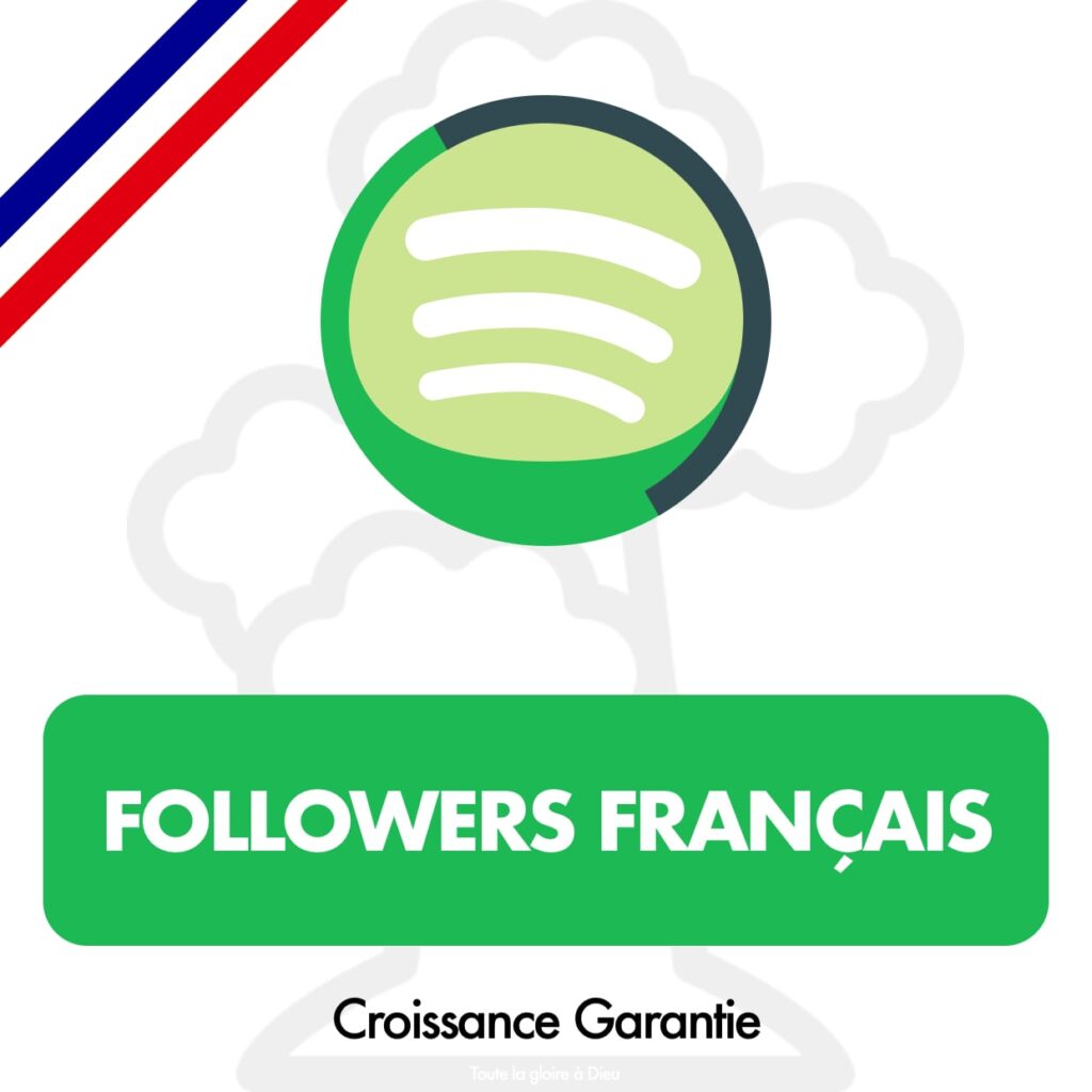 Acheter des Followers Spotify français