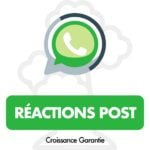 Acheter des Réactions Post WhatsApp
