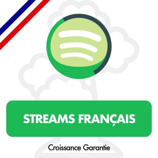 Acheter des Streams Spotify français