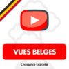 Acheter des Vues YouTube Belges